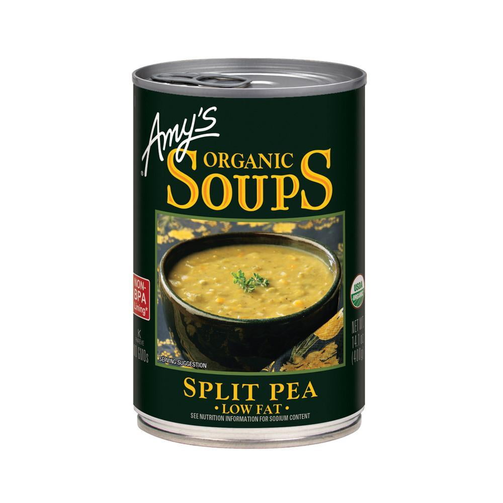 Amy's Kitchen Organic Split Pea Soup, 14.1 0z (Pack of 12)