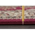 thumbnail image 4 of Sensation Transitional 5' x 7' Red and Beige Polypropylene Indoor Area Rug, 4 of 8