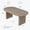 Gray Walnut Color, variant on Kicctian Oval Dining Table for 4-6, Spacious Tabletop with Thick Sturdy Wooden Base, Versatile Kitchen Table for Dining Room, Living Room or Kitchen,Grey