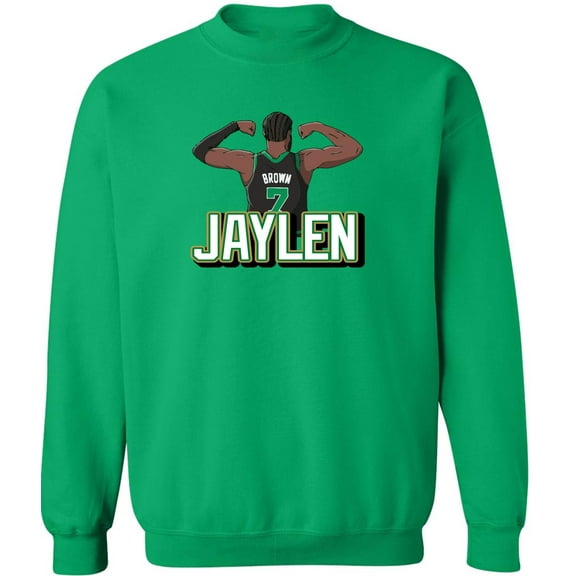 Jaylen Brown Celtics Flex Crew Neck Sweatshirt