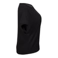 thumbnail image 3 of Playera George para Dama, Cuello Ojal Negro Talla M, 3 of 4