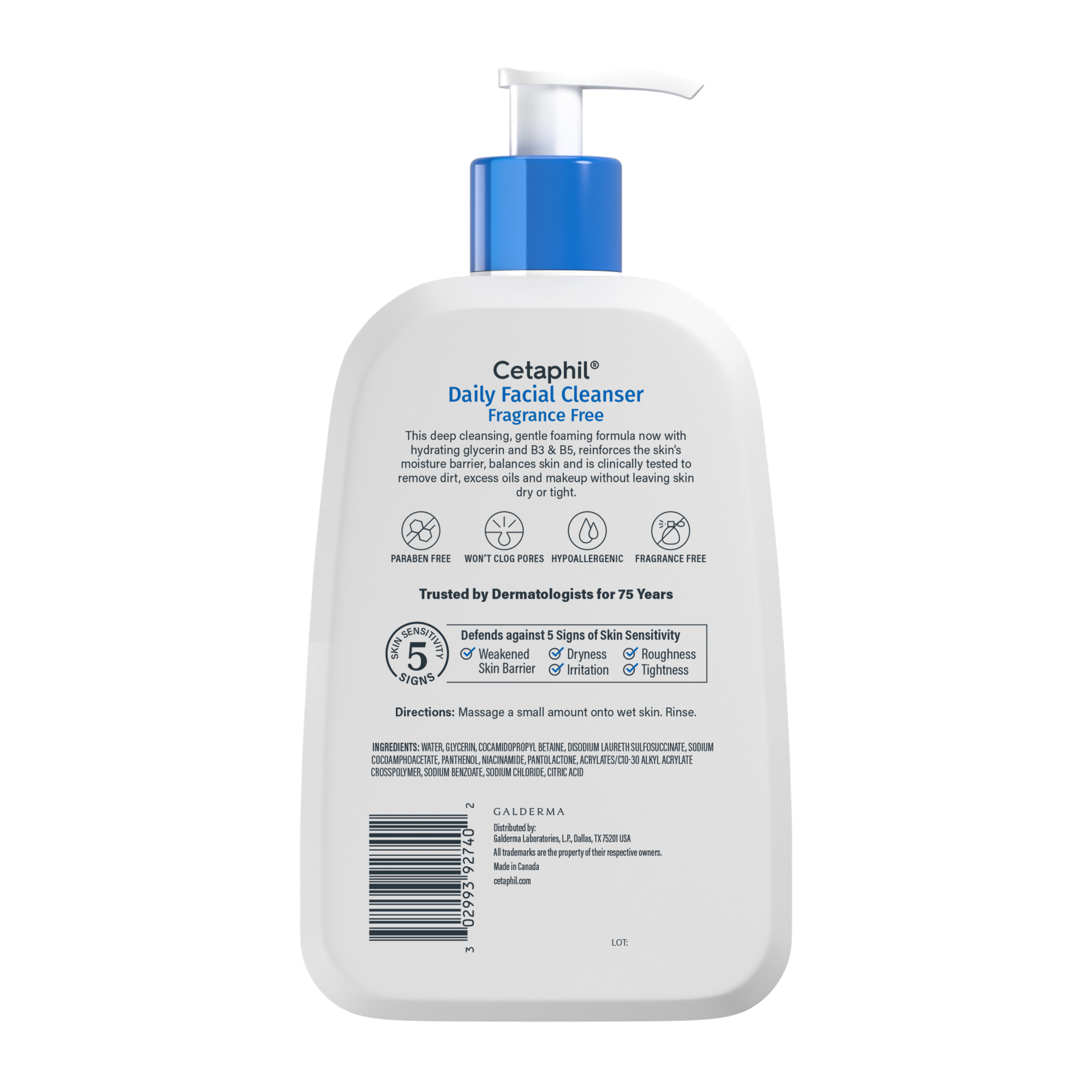 Cetaphil Daily Facial Cleanser, Fragrance Free photo 7