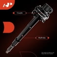 thumbnail image 5 of A-Premium Lower Intermediate Steering Shaft Steering Column Shaft Compatible with Chevy GMC Cadillac Models - 1995-2000 - C1500 C2500 C3500 & K1500 K2500 K3500 (Suburban) & Escalade Tahoe Yukon, 5 of 5