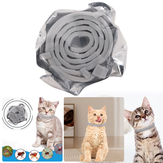 Collar Repelente para Collar Antimosquitos Y Pulgas Correa para Y Gatos Collar Antipulgas Y Garrapatas (gato en 38 Cm) Gato/bolsa