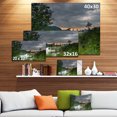thumbnail image 3 of Tempête sur Marais - Impression sur Toile Paysage, 3 of 4