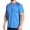 Game Royal Heather, variant on Men's Nike ESSA589 Dri-Fit Short Sleeve Heather Rashguard (Game Royal Heather S)