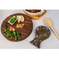 thumbnail image 2 of RADICALn Spoon Rest Handmade Marble Big Oceanic Spatula Ladle Fork Utensil Rest - Spoon Rests Keeper Kitchen Organizer - Chef Cooking Helper Tool Countertop Spoon Holder, 2 of 4