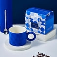 thumbnail image 1 of Klein Blue Coffee Cup Ceramic Cup Business Event Gift Set High Beauty Water Cup Festival Companion Gift, 1 of 7