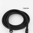 thumbnail image 4 of Handheld Shower Head Matte Black Flexible Shower Hose 150CM, 4 of 8