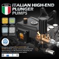 thumbnail image 5 of DigMaster Hot Water Pressure Washer Gas Powered Heated High Pressure Cleaner 4060PSI 4GPM for Heavy Machinery Farm & Home Use, 5 of 10