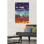 Minecraft - World Beyond Wall Poster, 22.375 x 34