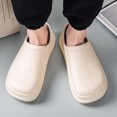thumbnail image 2 of Men's Casual Slippers Kitchen Slippers Men's Work Shoes Easy To Wear Take Off Shoes, 2 of 9