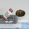 thumbnail image 2 of Juego de camino de mesa festivo de y almohada de calabaza para vacaciones, invierno, Navidad, Halloween, decoración reutilizable, estilo rús, 2 of 8