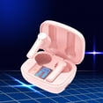 thumbnail image 2 of True Wireless Bluetooth Headphones Compact Charging Case for Driving Pink, 2 of 8
