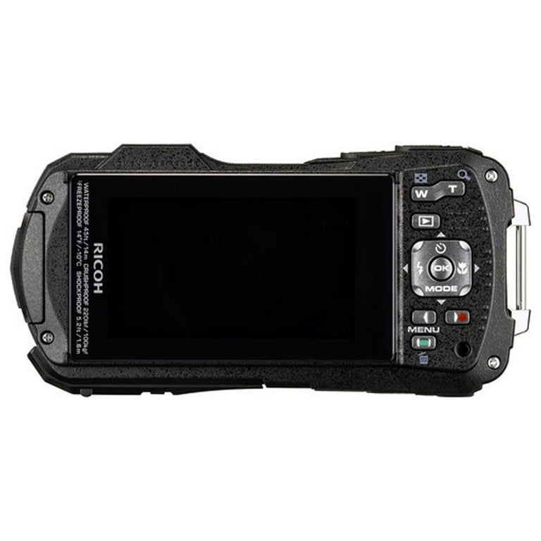 Ricoh WG-80 Waterproof Digital Camera, 2.7