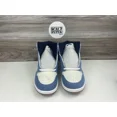 thumbnail image 4 of **N I-K-E A i r-Jor-dan 1 Retro High OG Summit White Obsidian "DENIM" Shoes FQ2947-100, 4 of 6