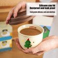 thumbnail image 4 of Ganfancp Santa Claus Mano Taza Taza de Café con Tapa Compacta Taza de Cerámica Sip Regalo Muñeco de Nieve Taza de Agua Mujer Ofertas Del Día Sólo En Línea 1 X Taza de Cerámica, 4 of 6