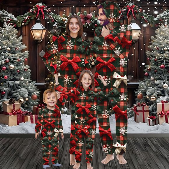 Styesk Family Pajamas Christmas Matching Sets Xmas Family Pjs Set for Couple Holiday Festival Sleepwear Matching Christmas Pajamas for Family