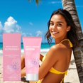 thumbnail image 1 of Protector solar ligero no graso SPF 50+ con extracto de té verde, resistente al agua, protección UVA/UVB de amplio espectro, todo tipo de piel, uso diario, 50 g/1,76 oz, 1 of 8
