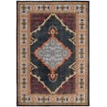 thumbnail image 2 of SAFAVIEH Stone Wash Melvin Geometric Bordered Area Rug, Blue/Multi, 4' x 6', 2 of 7