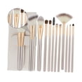 thumbnail image 4 of SHOWERORO 1 Set Set Rice White Makeup Brush Set With Powder Brush Handle For Blush Contouring And Foundation Application, 4 of 8