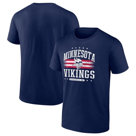 Men s Navy Minnesota Vikings Americana Team T-Shirt