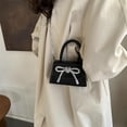 thumbnail image 2 of LHSHIDU Crossbody Bag for Women Girls Cute Candy-Colored Tote with Patent Leather Glitter Shoulder Bag Small Square Bag, 2 of 7