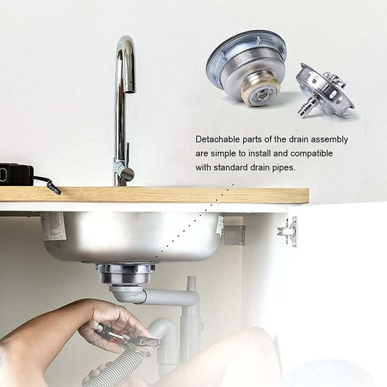 Kitchen Sink Strainer Assembly