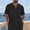 Black, variant on Blmnix Men's T-Shirts Linen Shirts Big And Tall Guide T-Shirt White Short Sleeve Collared Mens Shirts Big And Tall,XXL