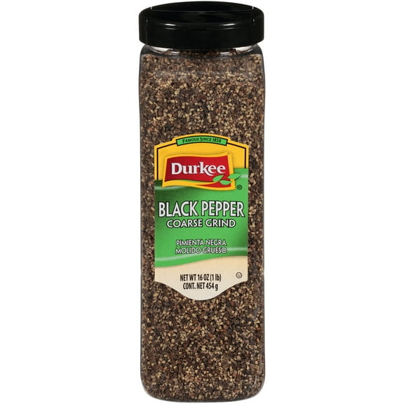 Durkee® Black Pepper Coarse Grind 16 oz. Shaker