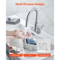 thumbnail image 6 of Brushed Nickel Single Handle Sink Faucet with Pull Down Sprayer for Kitchen,Bathroom,RV and Bar Sink-Dual Stream and Spray Modes,Leak-Proof Design, 6 of 6