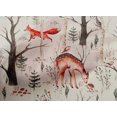 thumbnail image 5 of oneOone Cotton Poplin Red Fabric Deer Sewing Craft Projects Fabric Prints By Yard 42 Inch Wide, 5 of 5