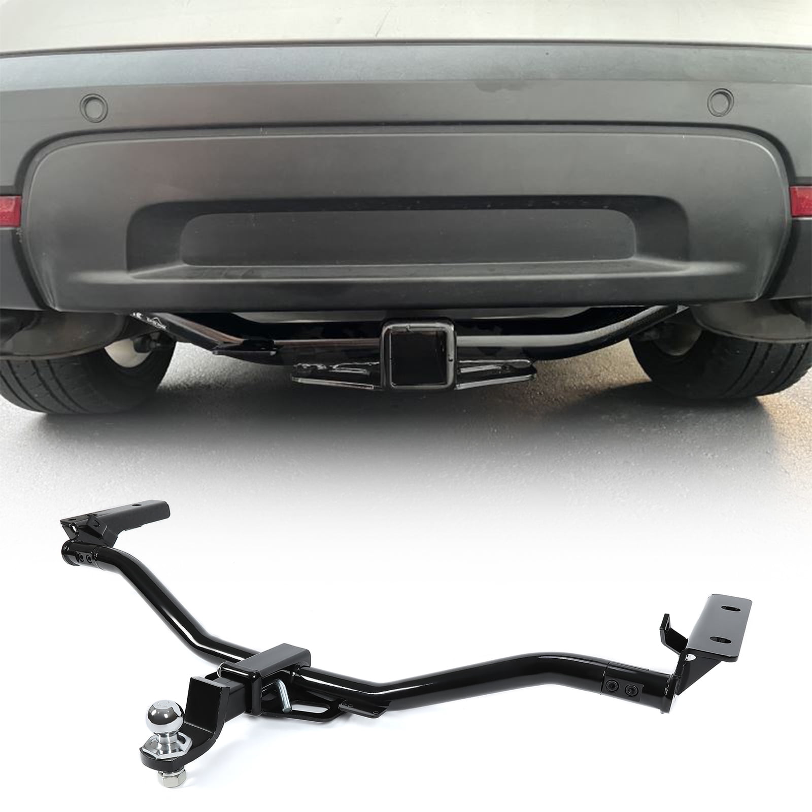 Class 4 Trailer Hitch For 1997-2016 Ford F-150, F-250, F-350 - 2-Inch Receiver, 12,000 Lbs Capacity