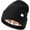 Black, variant on Satin Lined Beanie for Women Reduce Frizz Winter Hats for Women Men Silk Lining Soft Slouchy Warm Cuffed Less Static