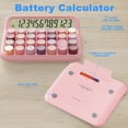 thumbnail image 5 of Calculadora Mecánica de 12 Dígitos con Pantalla LCD de 5 Pulgadas, Botones Grandes, Calculadora de Escritorio para Uso Doméstico y de Oficina, 5 of 5