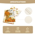 thumbnail image 2 of Smile Cross Thanksgiving Pumpkins Bless This Home Flower Fall Table Runner 13x72 Inch, 2 of 7