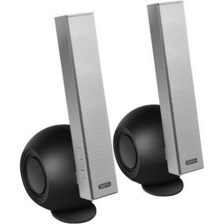 Edifier - e10 Exclaim 36W Bookshelf Speaker System - Black/Silver