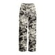 thumbnail image 4 of Pantalones de Cintura Alta Para Mujer Pantalones de Pierna Ancha Con Estampado Floral Elegante Con Estampado Vintage Odeerbi ODB-6, 4 of 5