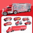 thumbnail image 1 of Remolque para Camión de Juguete CUTICAT 20 Incluye 6 Coches, 1 of 8