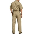 thumbnail image 2 of Dickies Mens and Big Mens Short Sleeve Deluxe Poplin Coveralls, 2 of 5