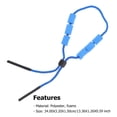 thumbnail image 2 of STRANDCHIC 8Pcs Blue Polyester Glasses Rope for Anti-Fall Function in Swimming Activities, 2 of 5