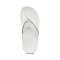 thumbnail image 4 of Aetrex Women's Fiji Soft Toe Orthotic Flip Flops for Women Summer Beach Sandals, 4 of 5