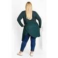 thumbnail image 2 of Avenue Women's Plus Size Waffle Panel Top, 2 of 2