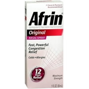 Angle View: Afrin Nasal Spray Original 30 mL