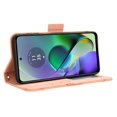 thumbnail image 4 of Funda de cuero tipo cartera para Motorola Moto G54 5g con cierre magnético, tarjetero ajustable y desmontable., 4 of 5