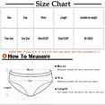 thumbnail image 2 of Bigersell Womens Briefs Underwear Clearance Plus Size Underwear Women Thong Panty Style P-260 Nylon Period Panties Thong Panties Briefs Mid Waist Women's Briefs Purple One Size, 2 of 3