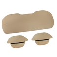 thumbnail image 4 of S SERENABLE Fornt/Rear Breathable Car Seat Covers Pad Seats Cushion Luxurious Universal Beige, 4 of 9