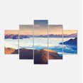 thumbnail image 2 of Val Gardena Valley Panorama - Extra Large Seashore Canvas Art, 2 of 3