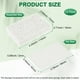 thumbnail image 3 of Uxcell 12-Pack Esponjas de Cocina, Esponja de Limpieza Pesada de Celulosa Ecológica Sin Rayones [Blanco], 3 of 6