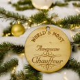 thumbnail image 6 of Worlds most Awesome Chauffeur - Ornament, 6 of 8